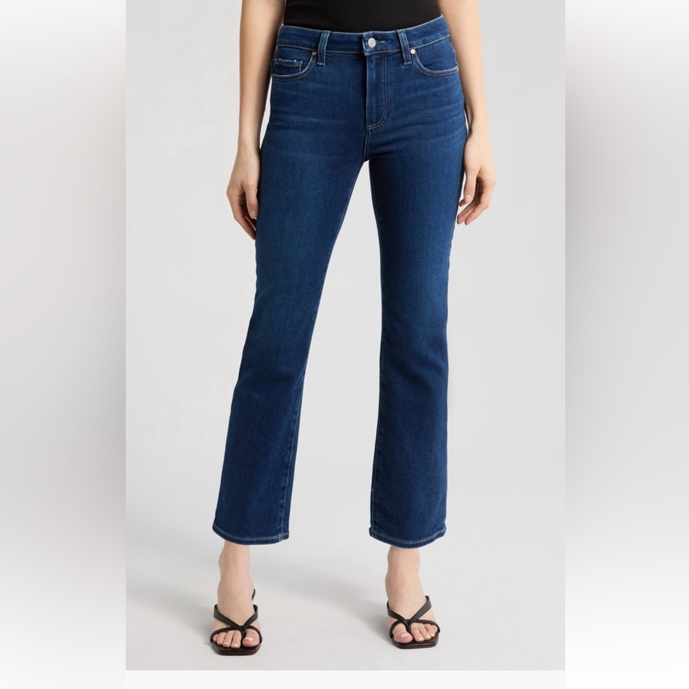 PAIGE Cindy Straight Leg Jeans in Marciela